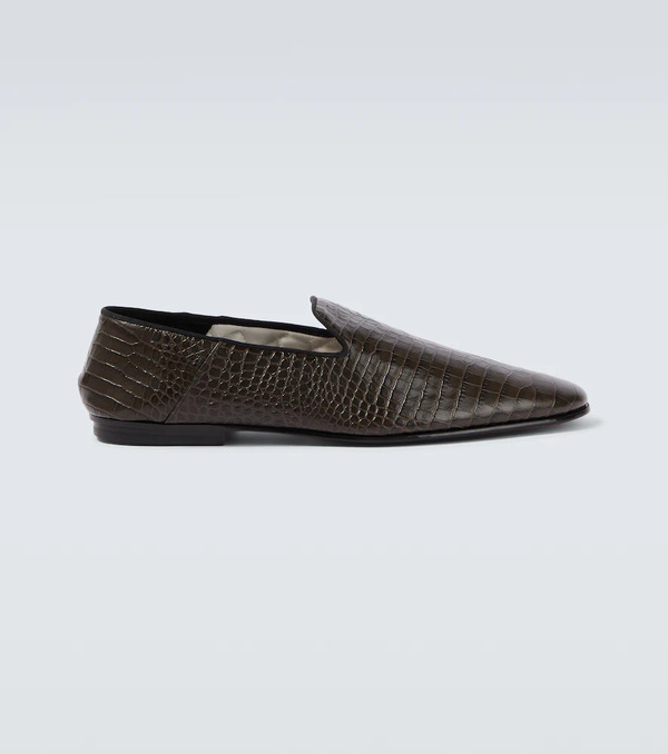  Tom Ford Tom Ford Steven Croc-effect Leather Loafers 