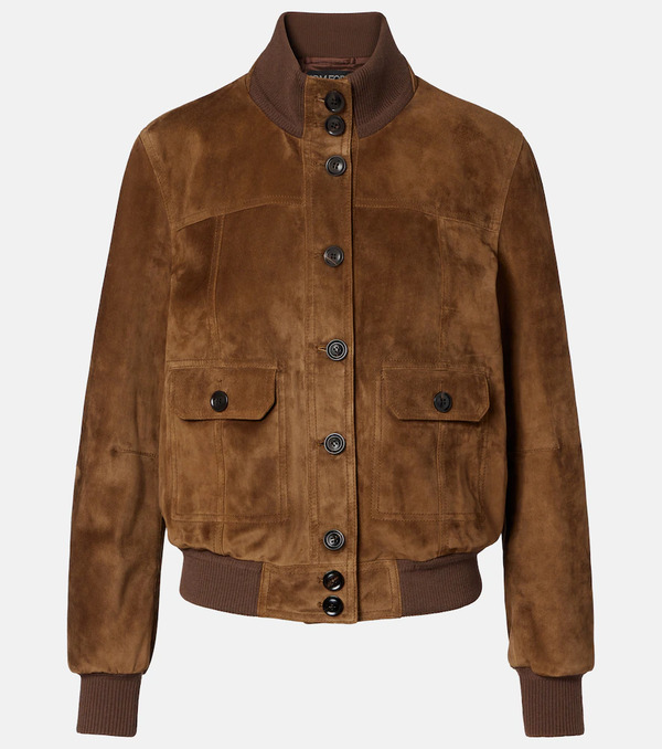  Tom Ford Tom Ford Suede Bomber Jacket 