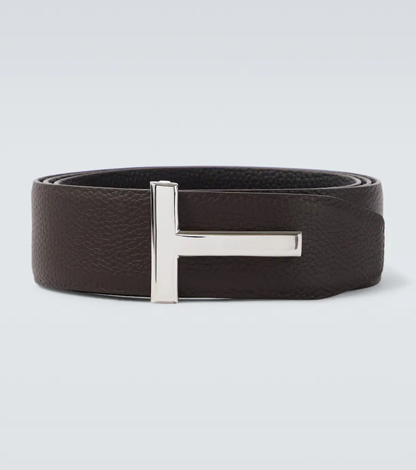  Tom Ford Tom Ford T Icon Reversible Leather Belt 