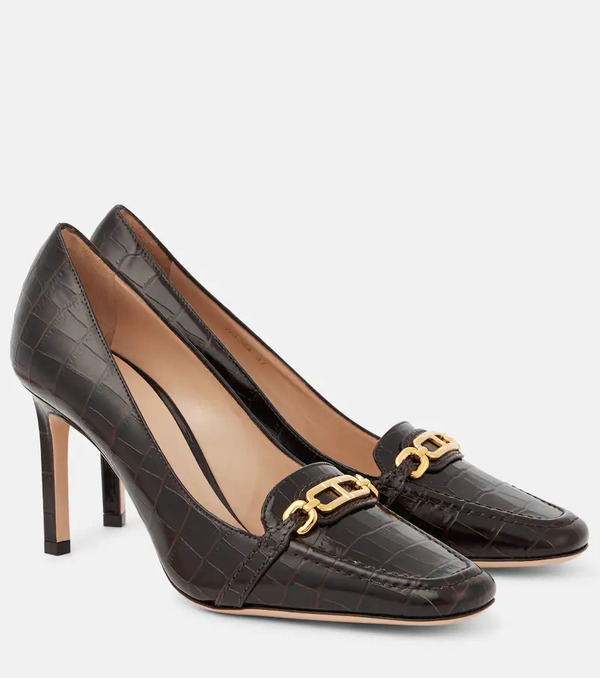  Tom Ford Tom Ford Whitney 85 Croc-effect Leather Pumps 