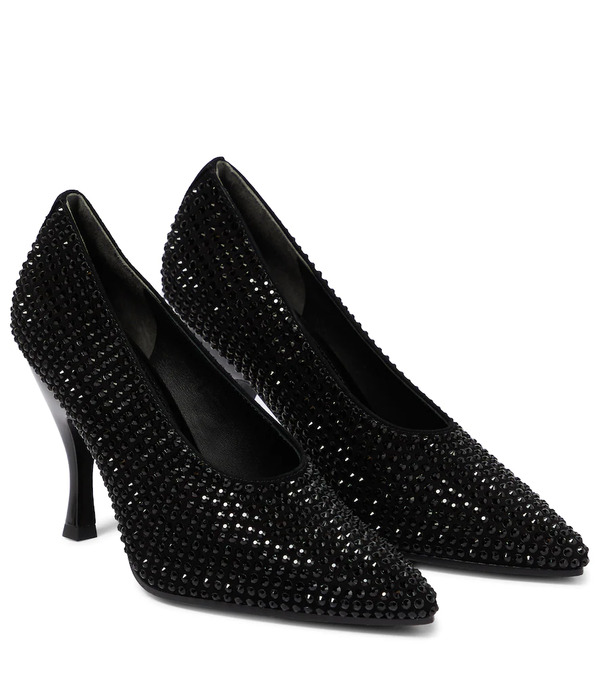  Tory Burch Tory Burch Crystal-embellished Pumps 