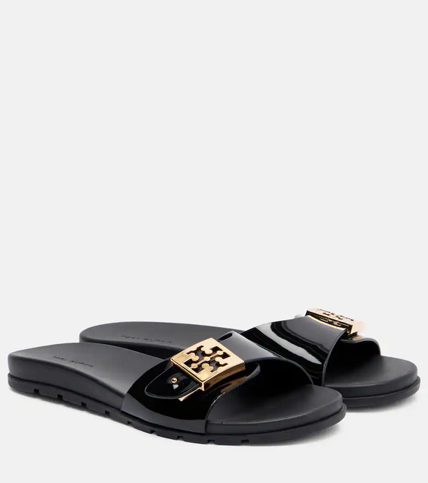  Tory Burch Tory Burch Double T Slides 