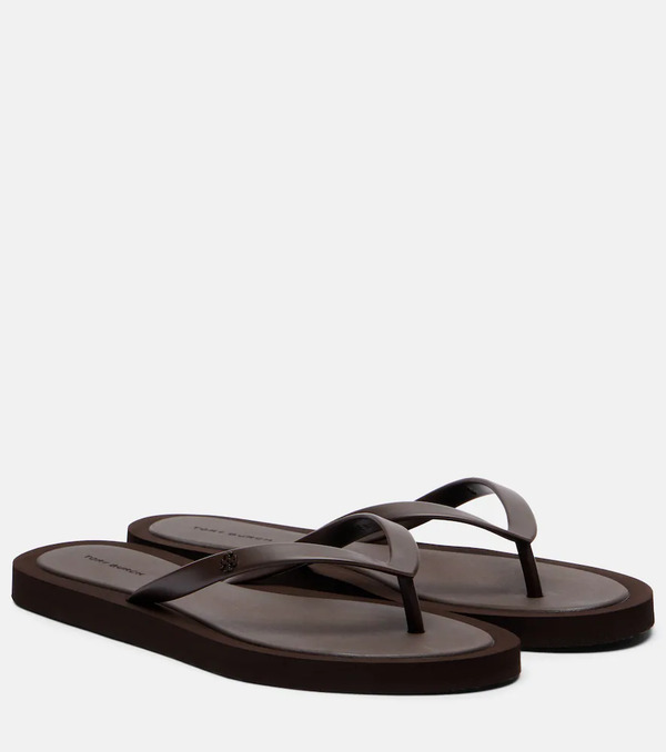  Tory Burch Tory Burch Kira T Monogram Thong Sandals 