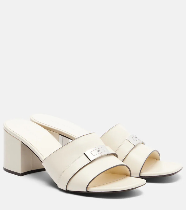  Tory Burch Tory Burch Leelee Leather Mules 