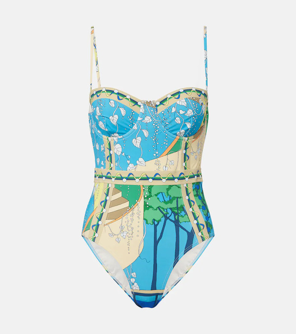  Tory Burch Tory Burch Printed Swimsuit 