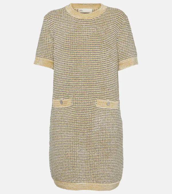  Tory Burch Tory Burch Striped Velvet Minidress 