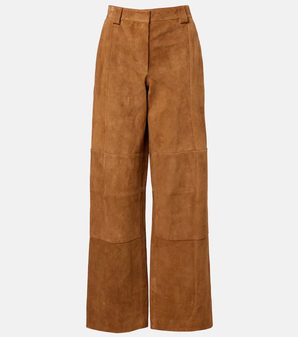  Tory Burch Tory Burch Suede Wide-leg Pants 