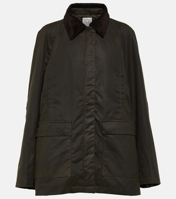  Toteme Toteme Country Coated Cotton Jacket 