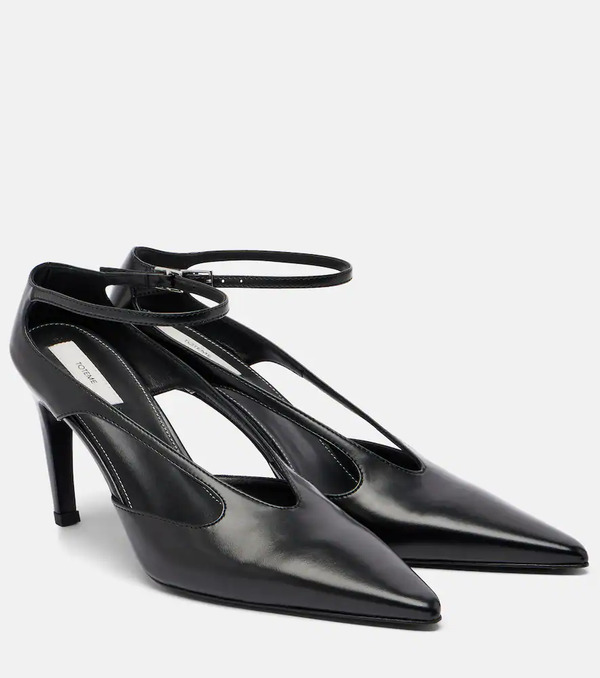  Toteme Toteme Cutout Leather Pumps 