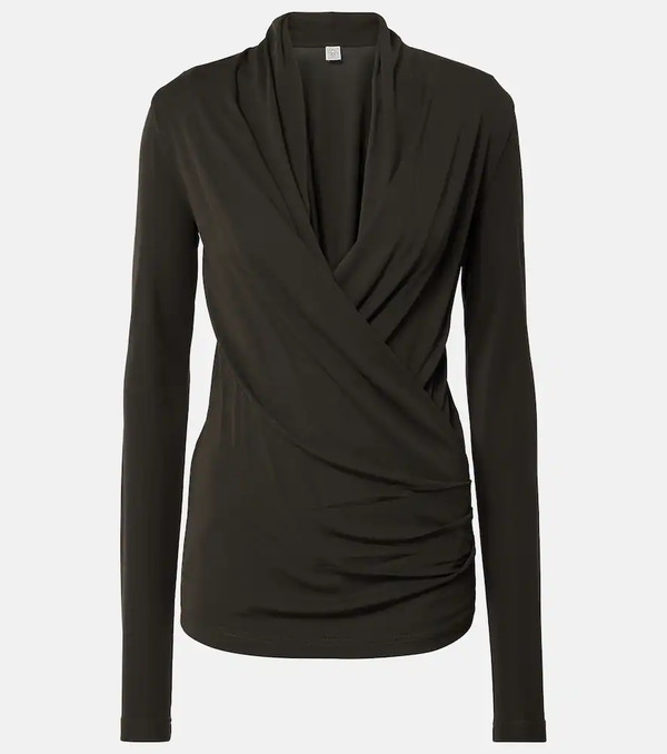  Toteme Toteme Draped Jersey Top 