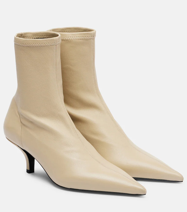  Toteme Toteme Leather Ankle Boots 