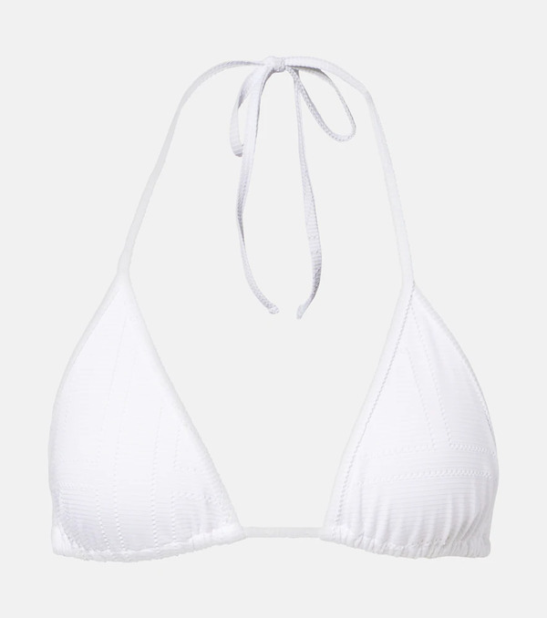  Toteme Toteme Monogram Pointelle Bikini Top 