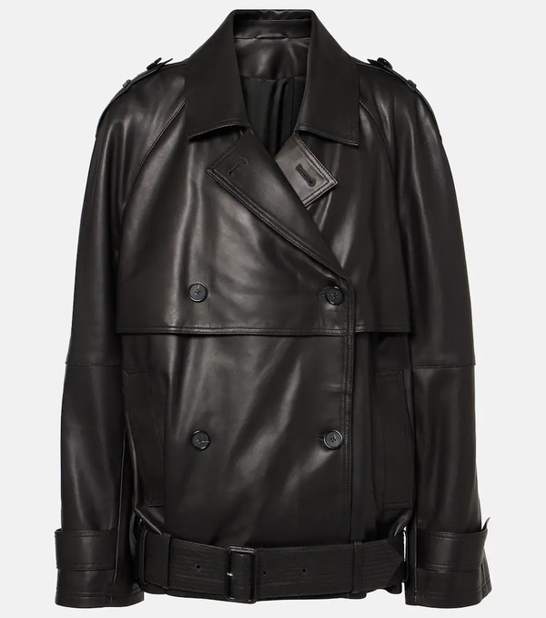  Toteme Toteme Oversized Leather Jacket 