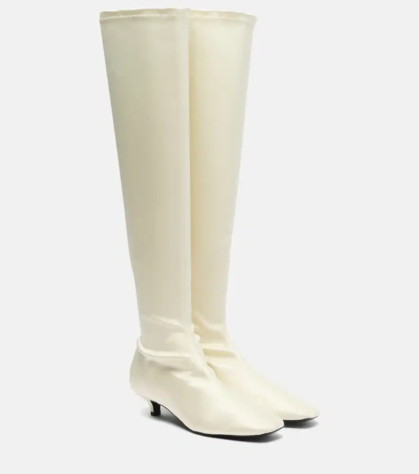  Toteme Toteme Satin Knee-high Boots 