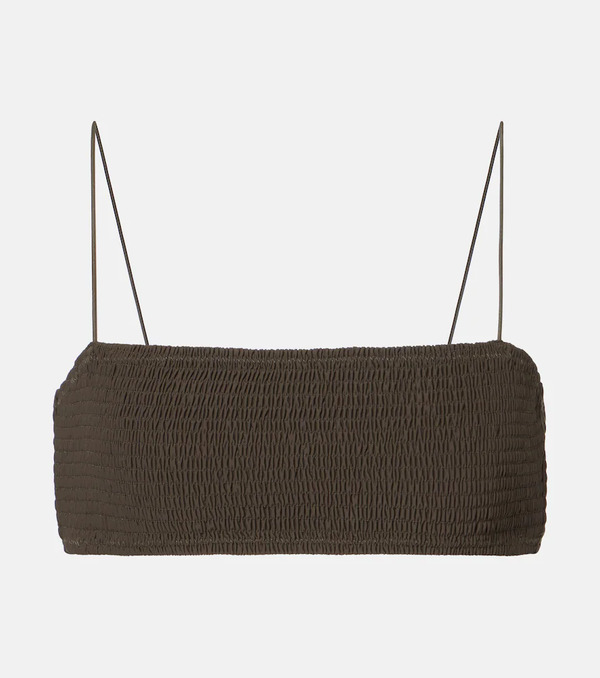  Toteme Toteme Shirred Jersey Bikini Top 