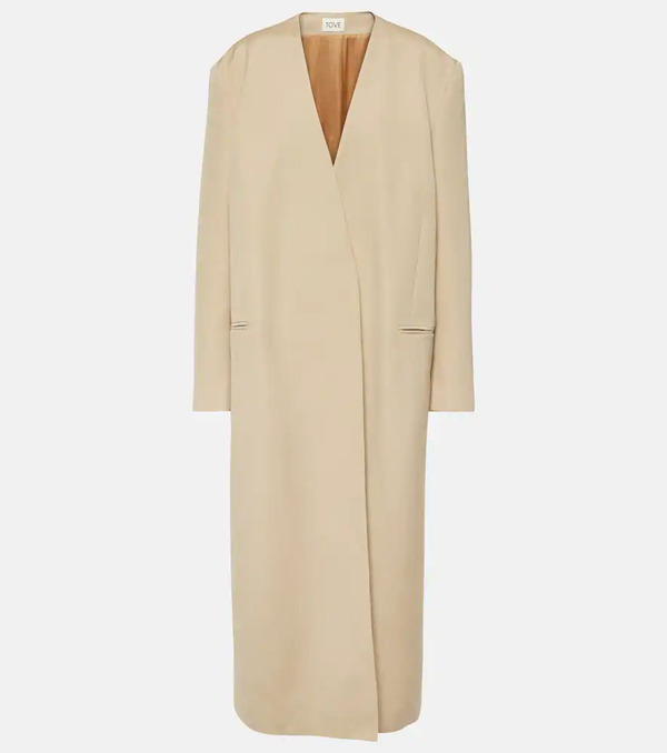  Tove Tove Allegra Cotton-blend Coat 