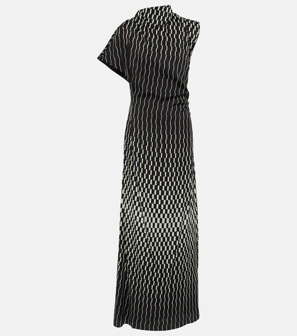  Tove Tove June Printed Silk-blend Maxi Dress 