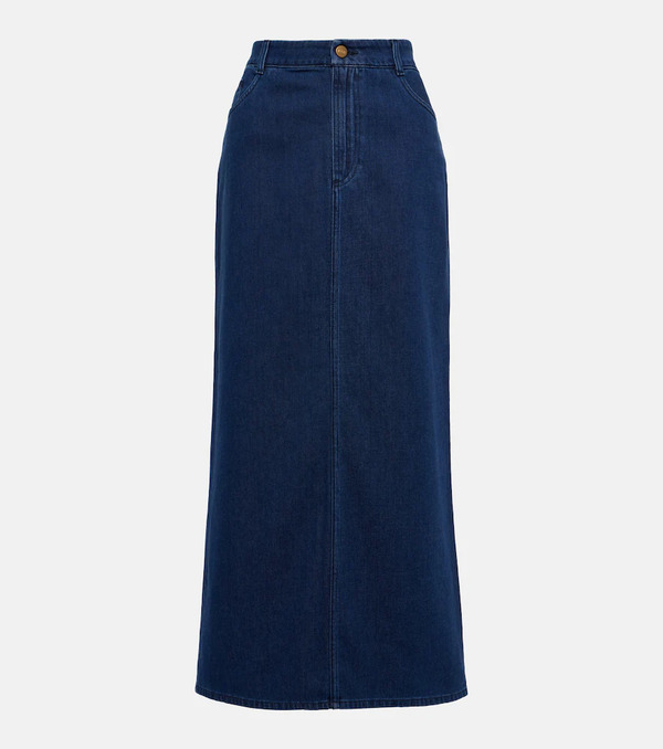  Tove Tove Sera Denim Midi Skirt 
