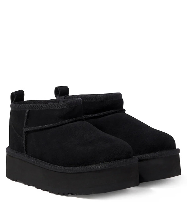  Ugg Kids Ugg Kids Classic Ultra Mini Suede Platform Boots 
