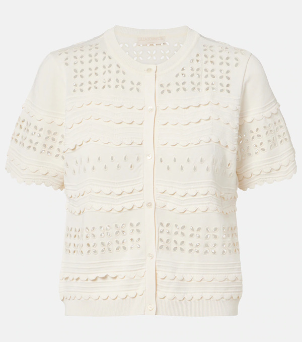  Ulla Johnson Ulla Johnson Abriana Eyelet Cardigan 