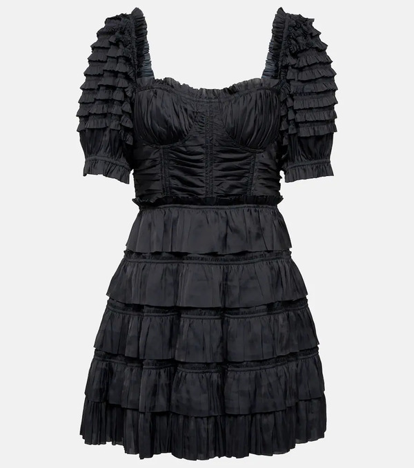  Ulla Johnson Ulla Johnson Lucette Satin Minidress 