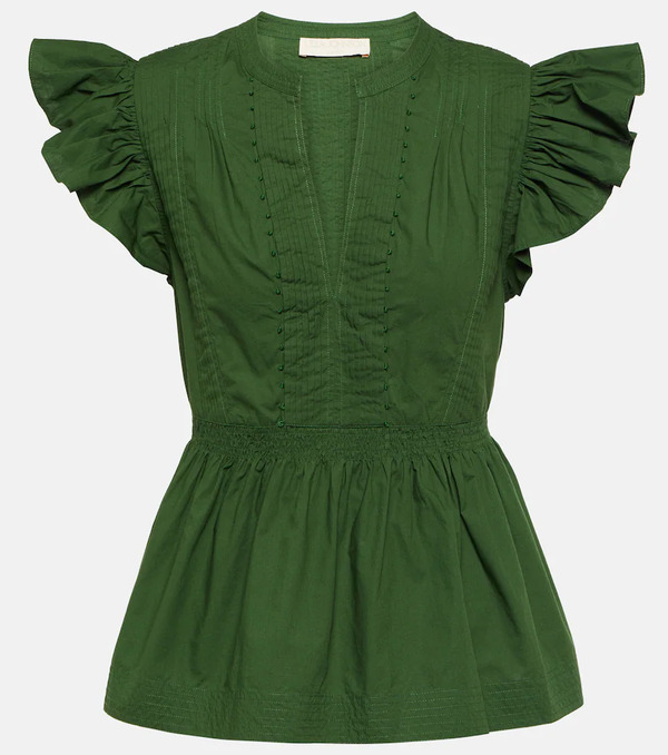  Ulla Johnson Ulla Johnson Luise Cotton Poplin Top 