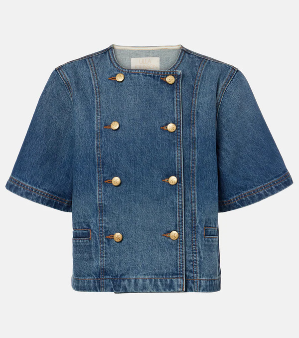  Ulla Johnson Ulla Johnson Serge Denim Top 