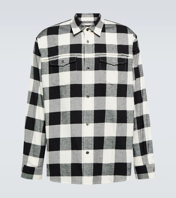  Undercover Undercover Checked Cotton Shirt 