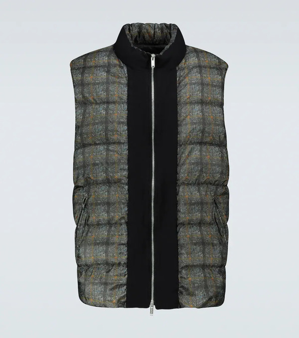  Undercover Undercover Checked Padded Vest 