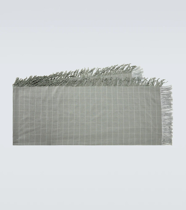  Undercover Undercover Checked Scarf 