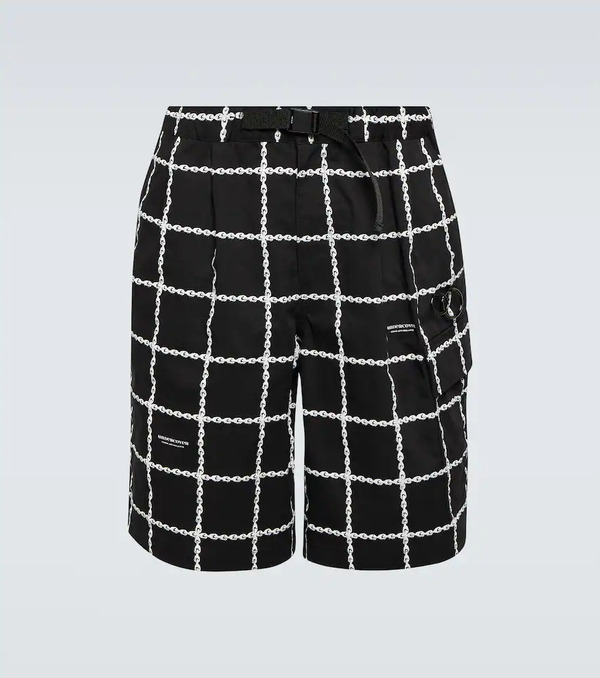  Undercover Undercover Printed Technical Shorts 