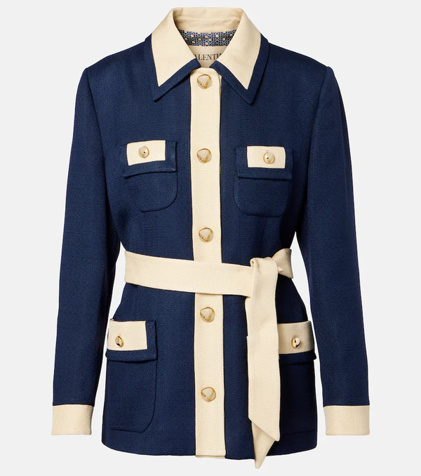  Valentino Valentino Belted Jacket 
