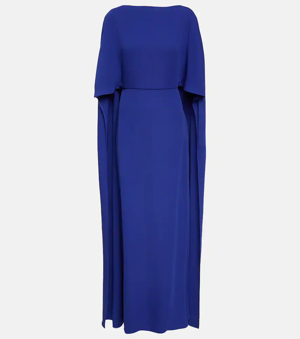  Valentino Valentino Caped Silk Gown 