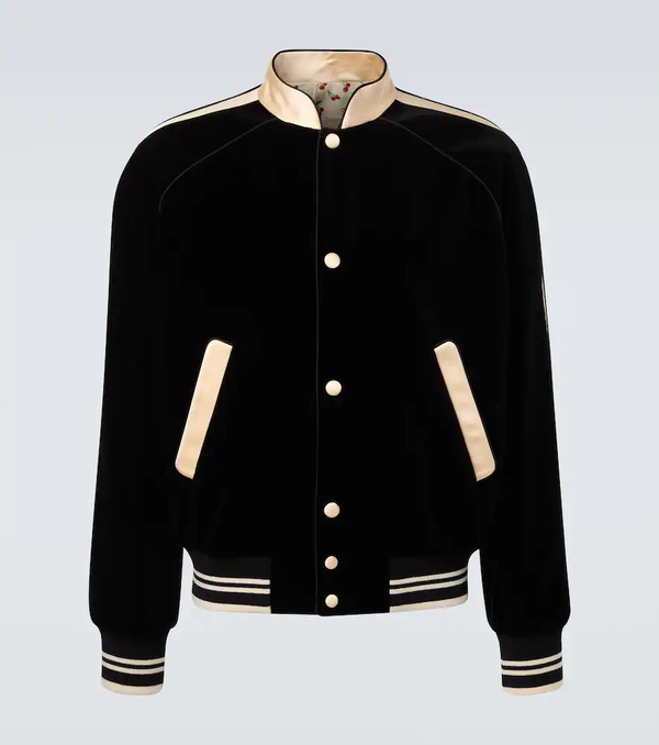  Valentino Valentino Cotton Bomber Jacket 