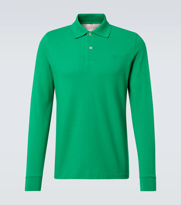  Valentino Valentino Cotton Polo Sweater 