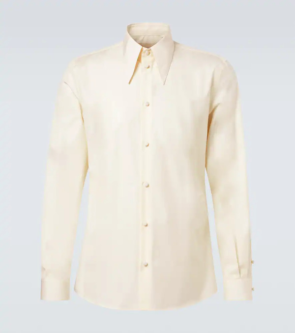  Valentino Valentino Cotton Poplin Shirt 