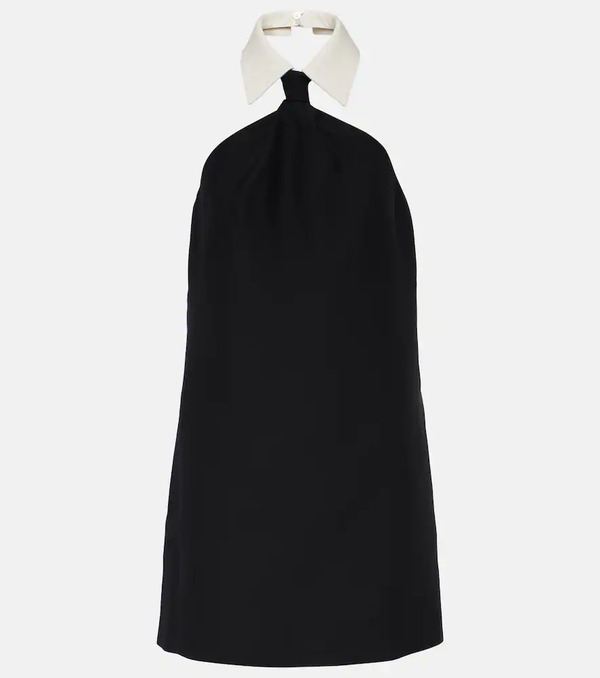  Valentino Valentino Crepe Couture Minidress 