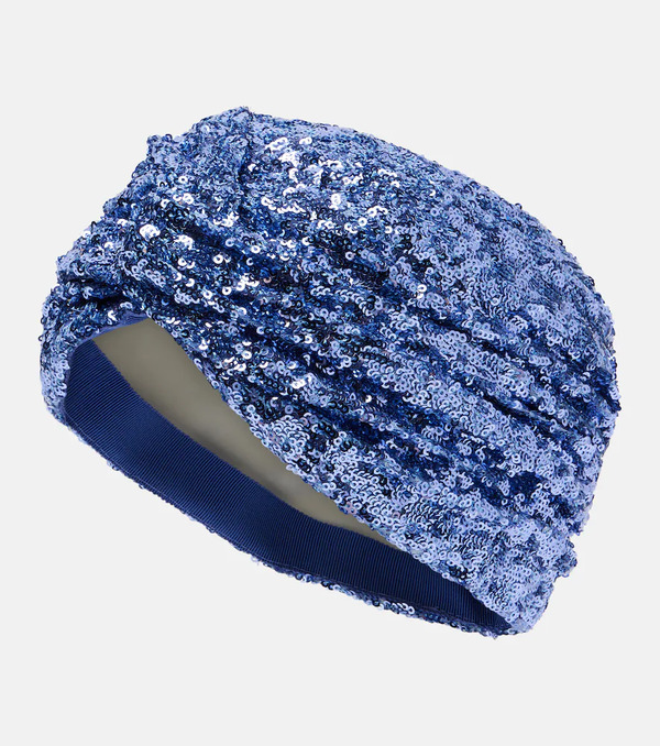  Valentino Valentino Escape Sequined Head Wrap 