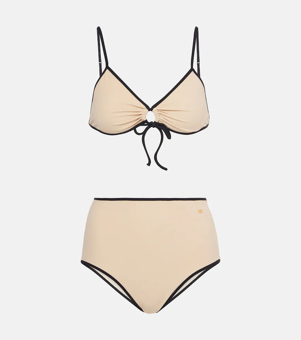  Valentino Valentino Escape Vlogo High-rise Bikini 