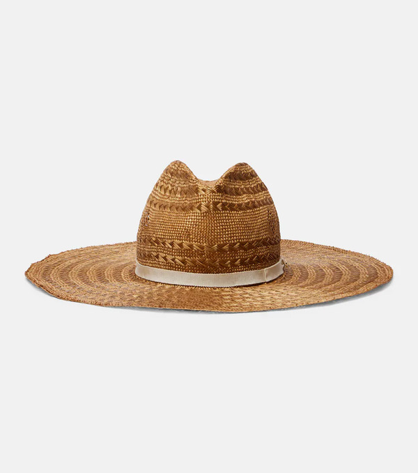  Valentino Valentino Escape Vlogo Straw Sun Hat 