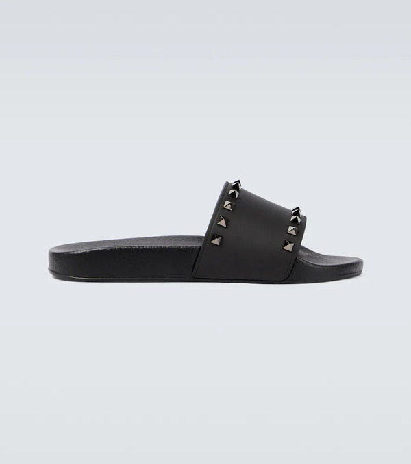  Valentino Garavani Valentino Garavani Rockstud Slides 