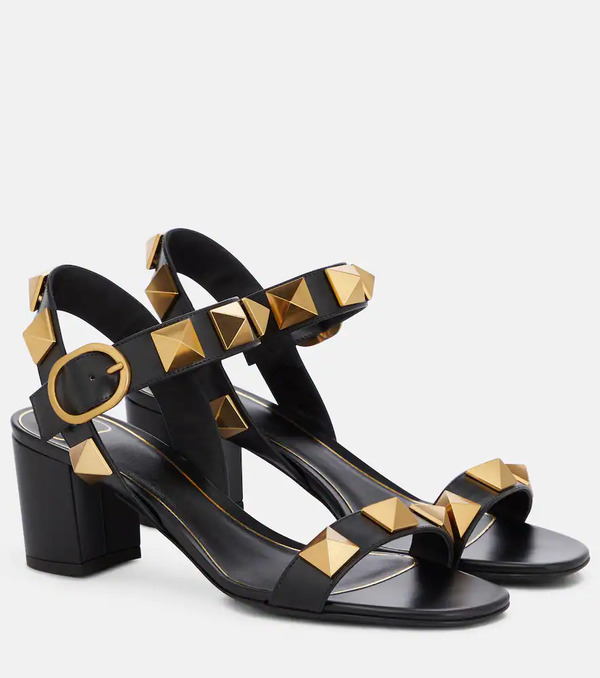  Valentino Garavani Valentino Garavani Roman Stud Leather Sandals 