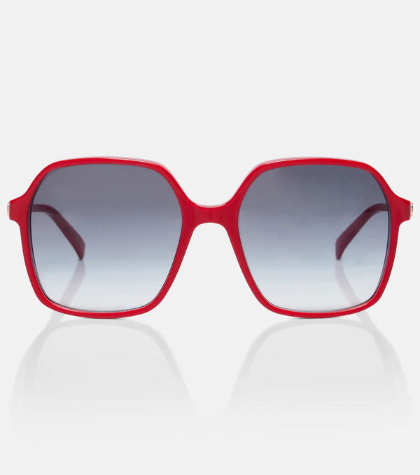  Valentino Valentino Light V Vlogo Oversized Sunglasses 