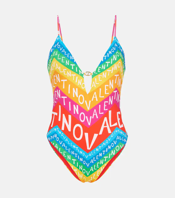  Valentino Valentino Logo Swimsuit 