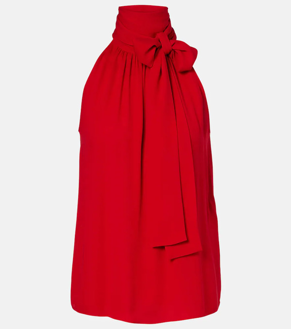  Valentino Valentino Silk Georgette Blouse 