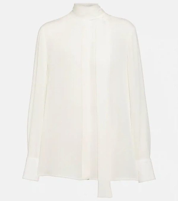  Valentino Valentino Tie-neck Blouse 