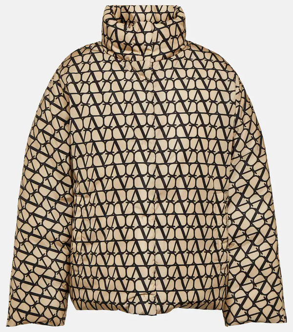  Valentino Valentino Toile Iconographe Down Jacket 