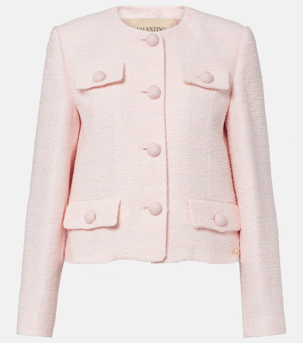  Valentino Valentino Tweed Jacket 