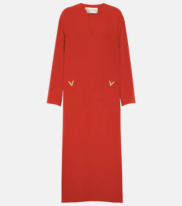  Valentino Valentino Vgold Silk Kaftan 