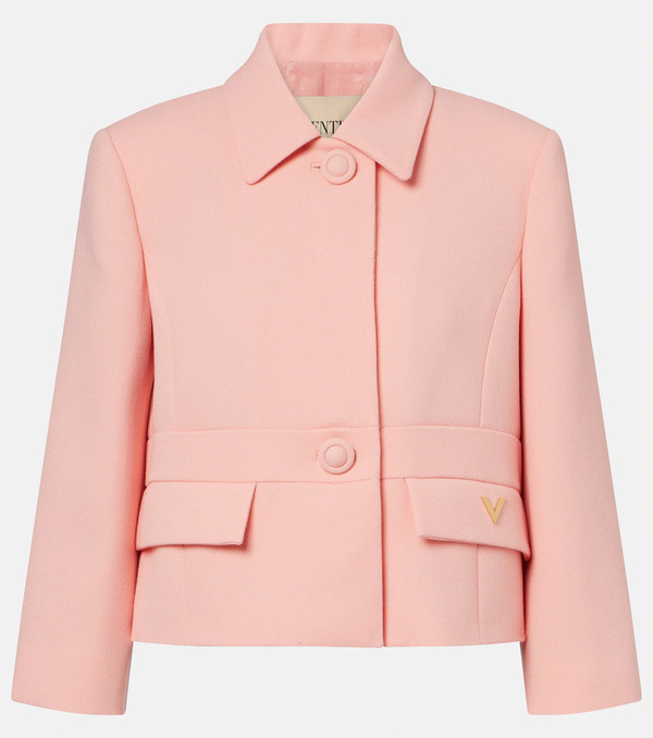  Valentino Valentino Vgold Virgin Wool Jacket 